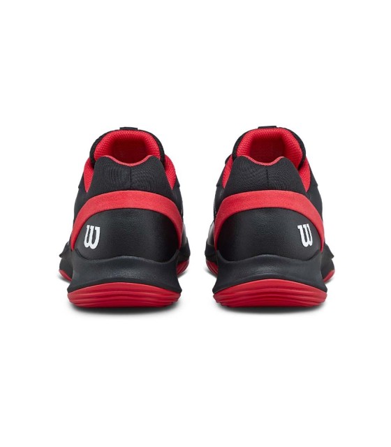 Wilson Hurakn Pro V2 black / red paddock shoes 5