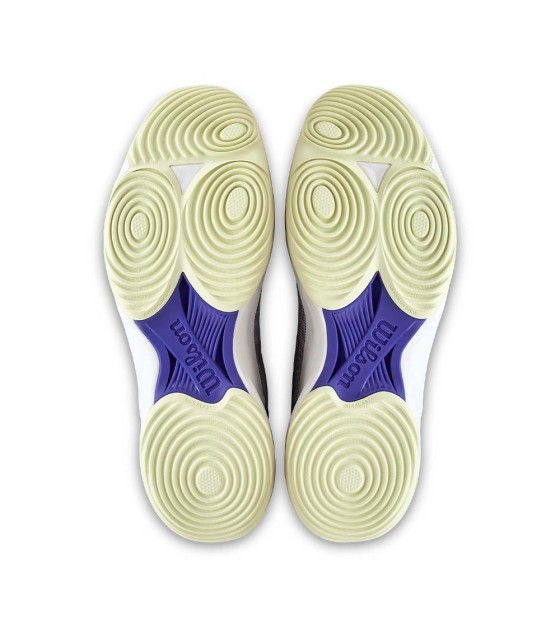 Wilson Hurakn Pro V2 Gray Paddle Shoes / Purple 3