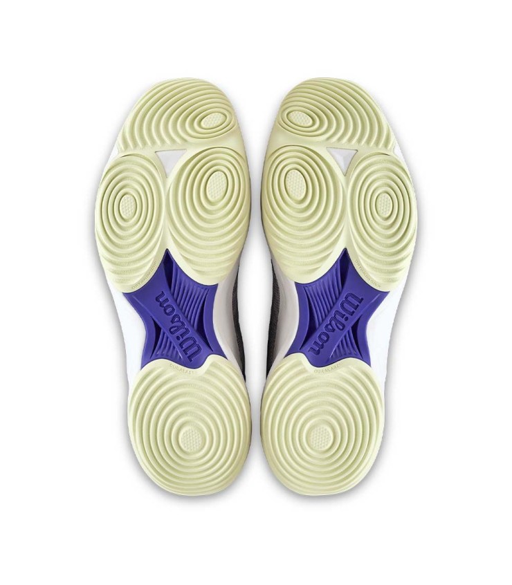 Wilson Hurakn Pro V2 Grey Paddle Sneakers / Purple 3