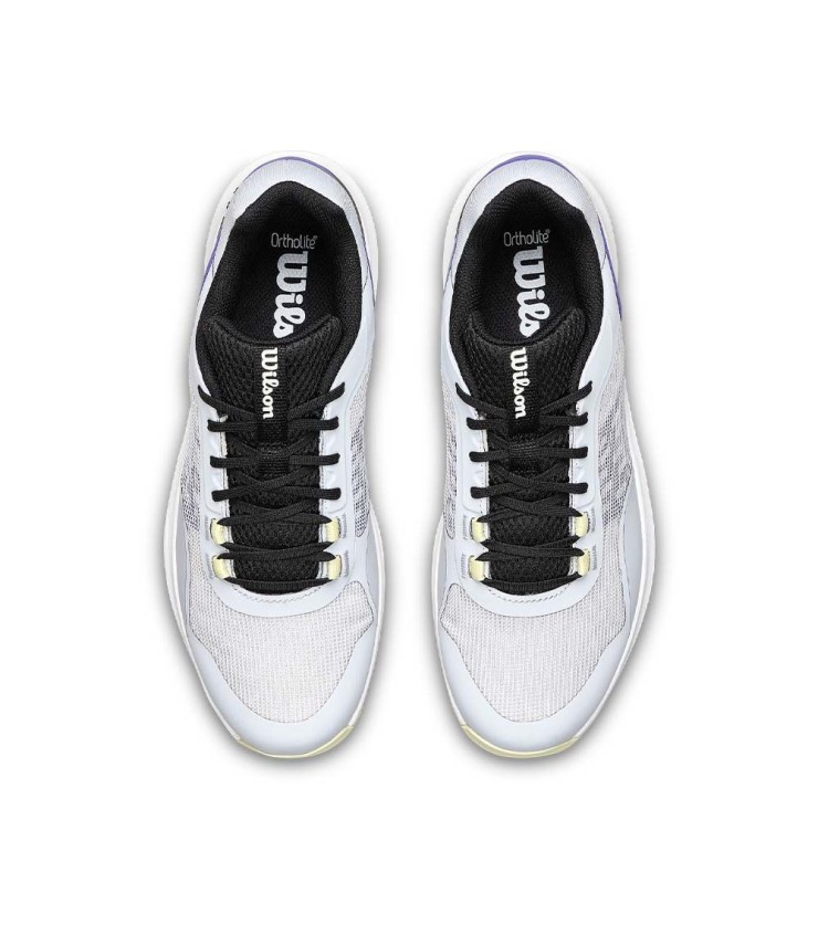 Wilson Hurakn Pro v2 graue Paddel-Turnschuhe / lila 4