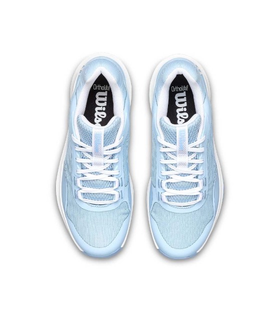 Wilson Hurakn Pro V2 Abzeichen Sneakers Frau Hellblau 4