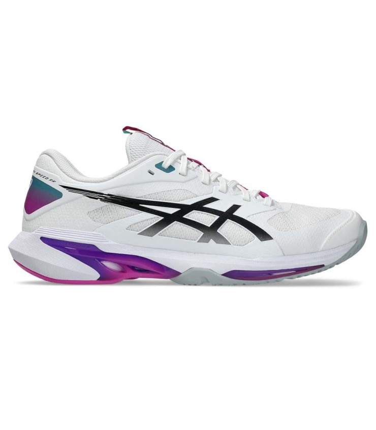 Sapatilhas Asics Gel Solution Speed FF 4 Branco / Violeta 1