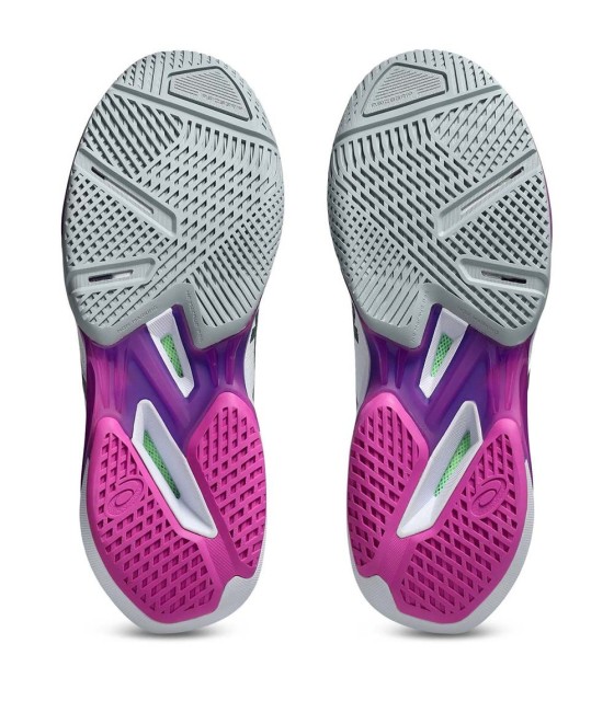 Sapatilhas Asics Gel Solution Speed FF 4 Branco / Violeta 3