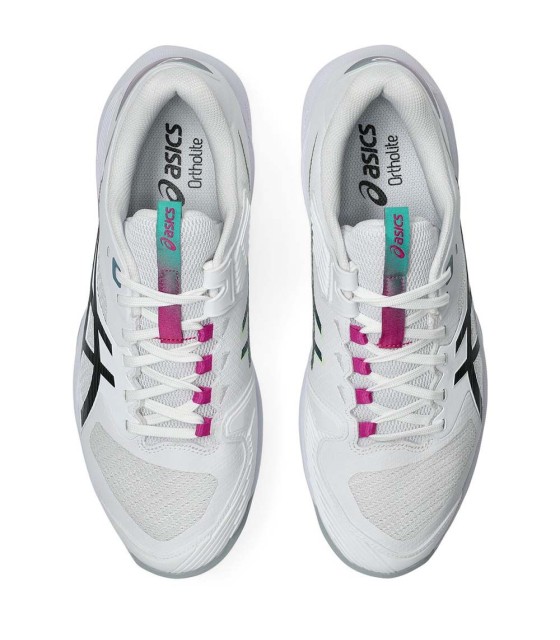 Sapatilhas Asics Gel Solution Speed FF 4 Branco / Violeta 4