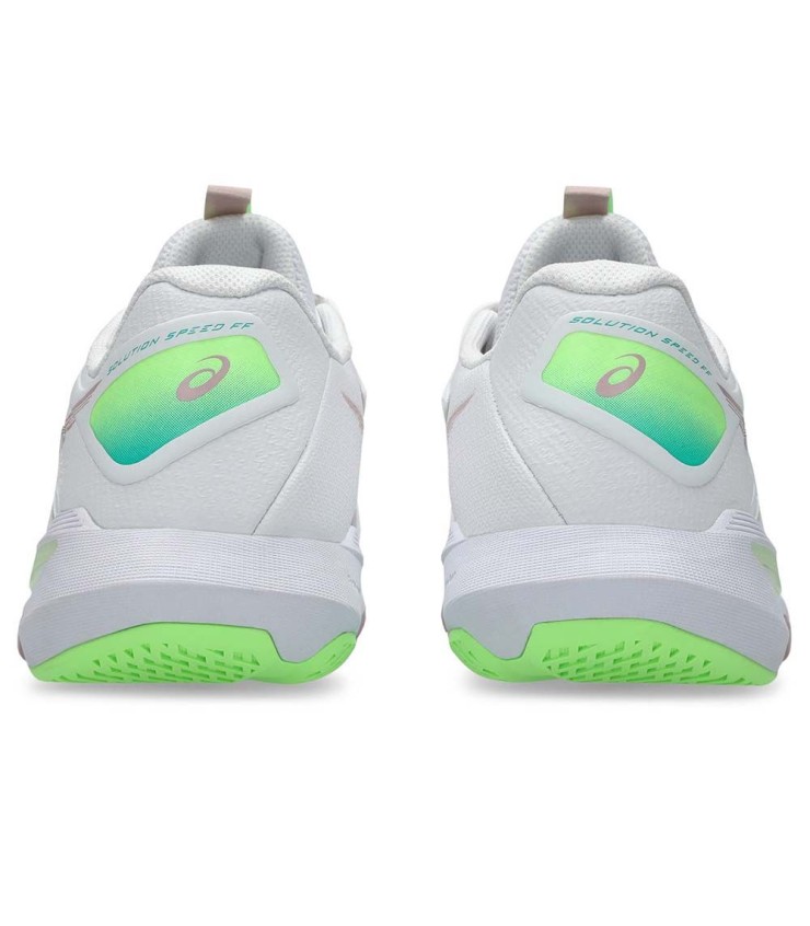Sapatilhas Asics Gel Solution Speed FF 4 Mulher Branca / Rosa oleada 5