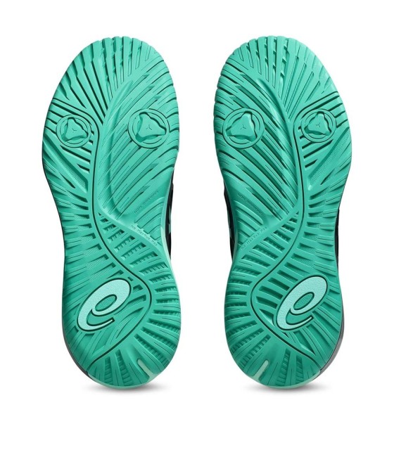 Sneakers Asics Résolution de gel X Noir / Vert 3