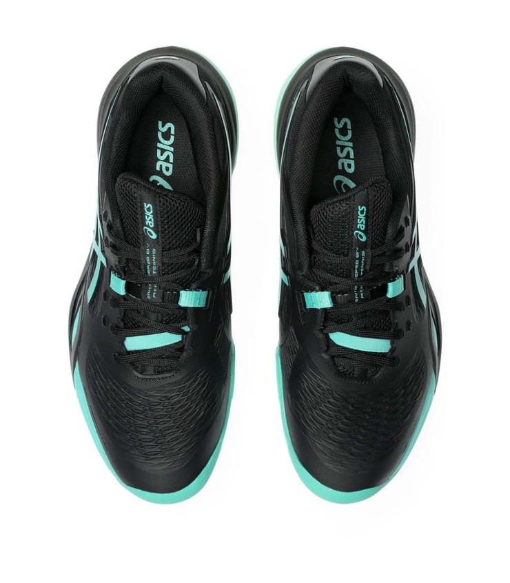 Zapatillas Asics Gel Resolution X Noir Verde 4