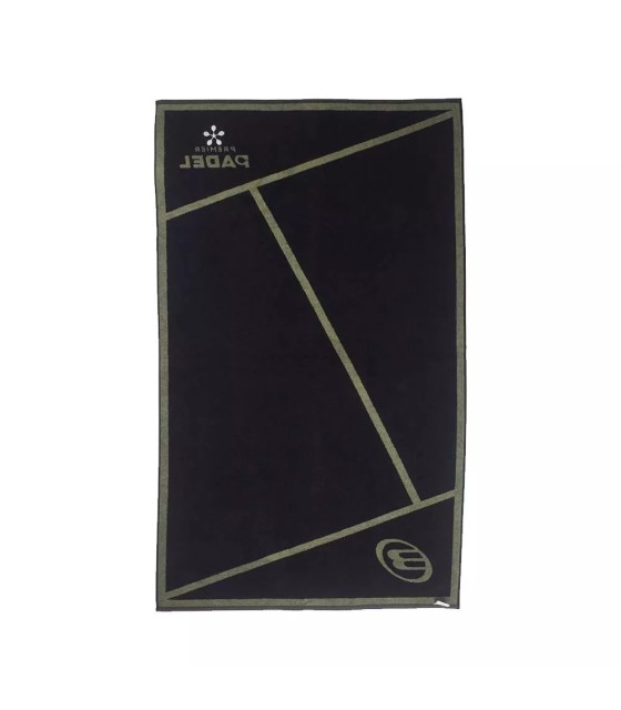 Asciugamani Bullpadel Premier Padel Kaki / Black 100x50 2