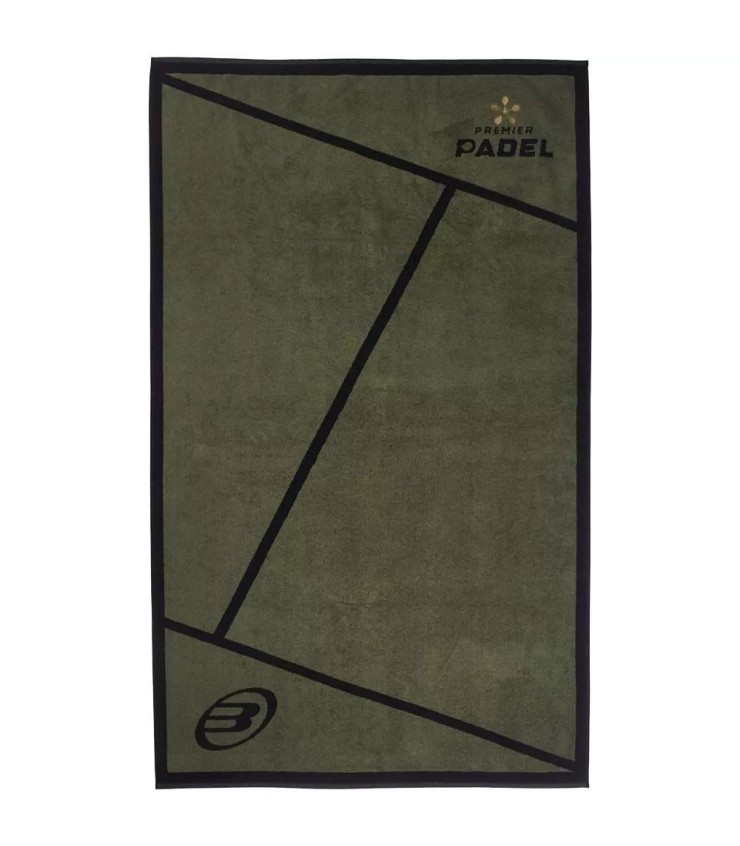 Towel Bullpadel Premier Padel Khaki / Black 150x90 1