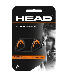 Head xtra humide noir / orange x 2 amortisseurs 1