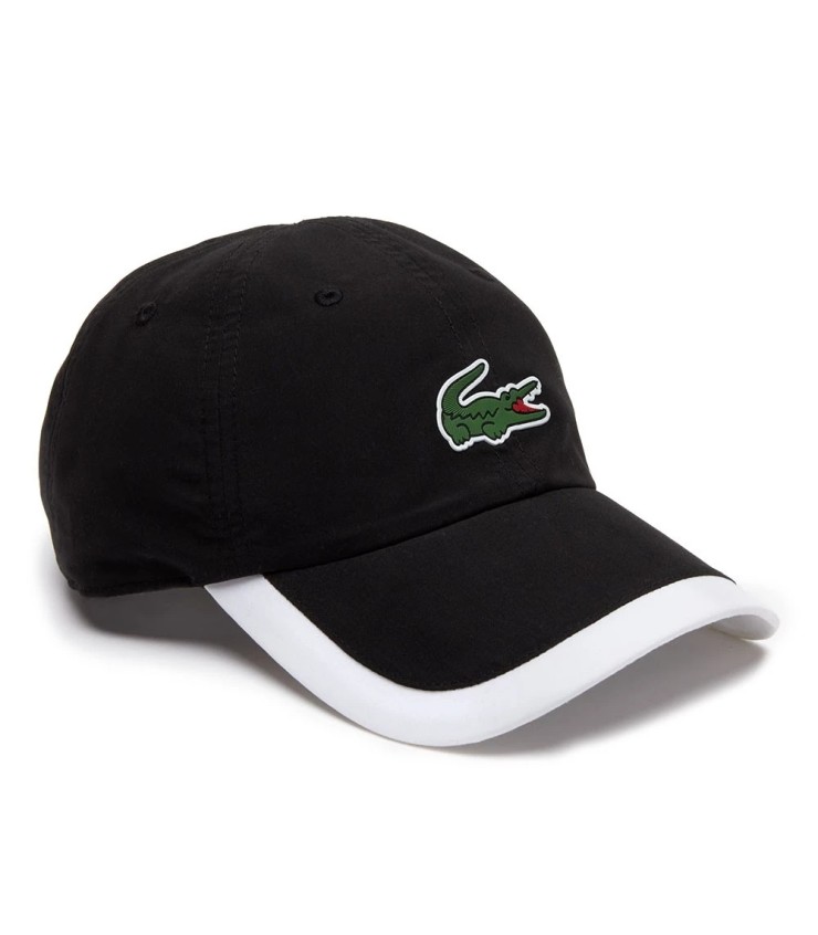 Gorra Negra Lacoste Sport 1