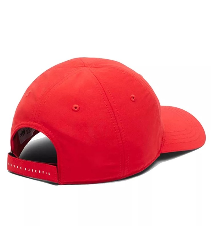Gorra Roja Lacoste Sport Djokovic 2