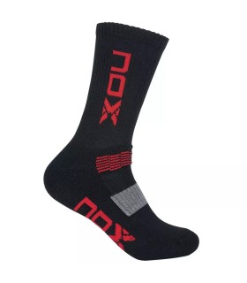 NOx Crew Chaussettes Noir / Rouge 1
