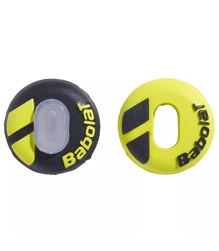Babolat Custom Damp Black / Yellow X 2 Shock Absorber 2