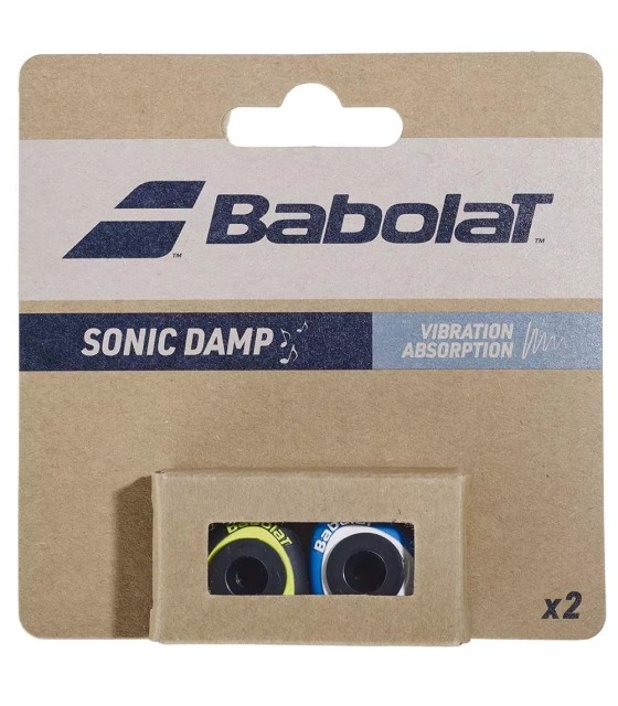 Babolat Sonic Damp Blue / Giallo X 2 Antivibratori 1