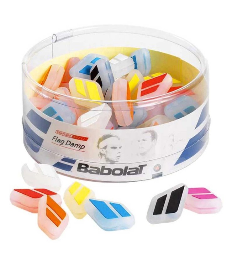 Box of 50 Babolat Flag Damp 1 Box 1