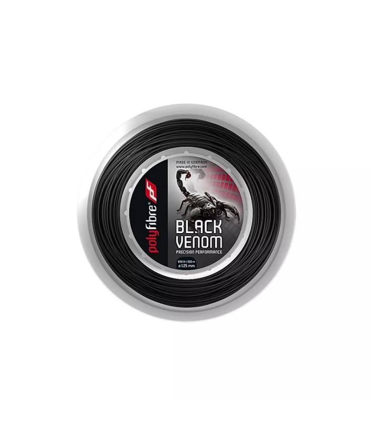 200m bobina poliFibre preto veneno 1
