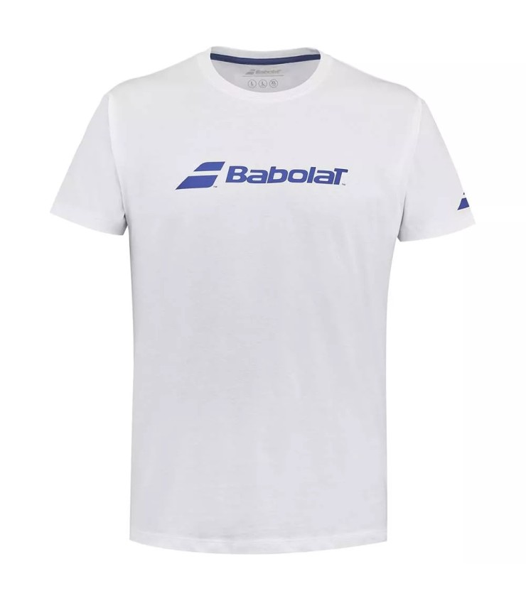 T-shirt Babolat Exercício Garçon Blanc | Ipontennis