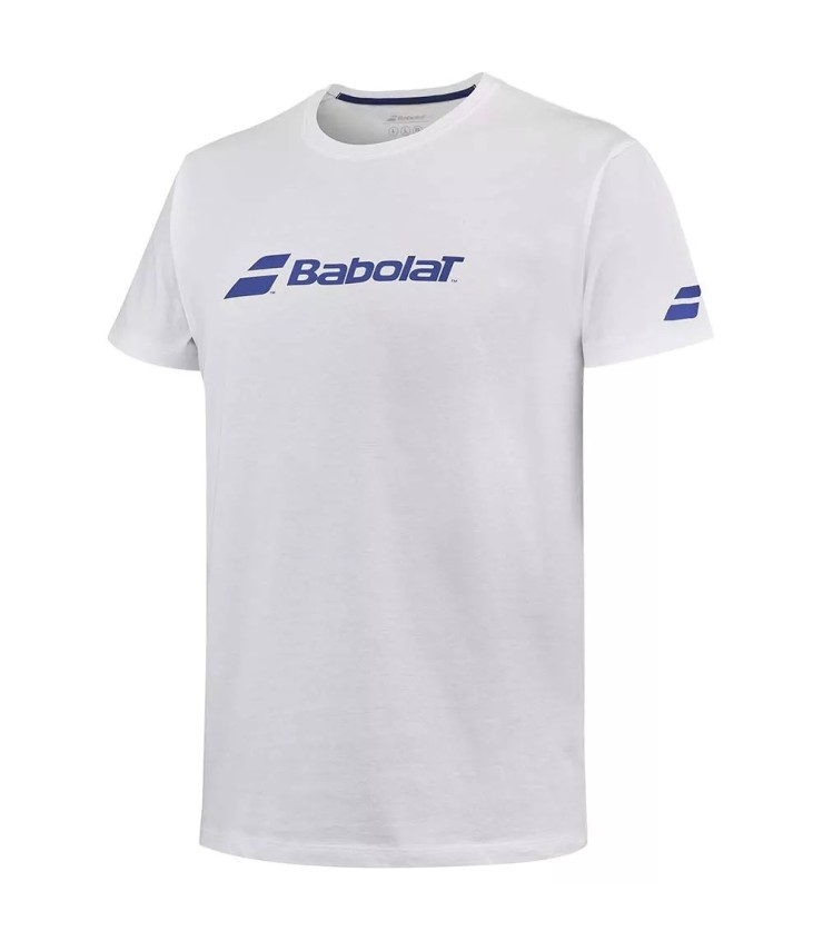 T-shirt Babolat Exercício Garçon Blanc | Ipontennis