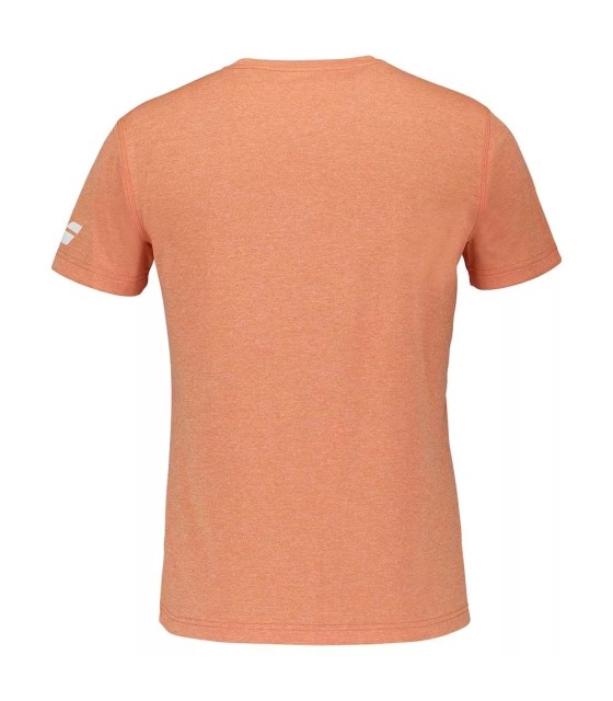 T-shirt Babolat Exercício Gráfico Laranja | Ipontennis