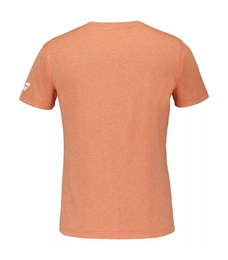 T-Shirt Babolat-Übungsgrafik-Orange | Ipontennis