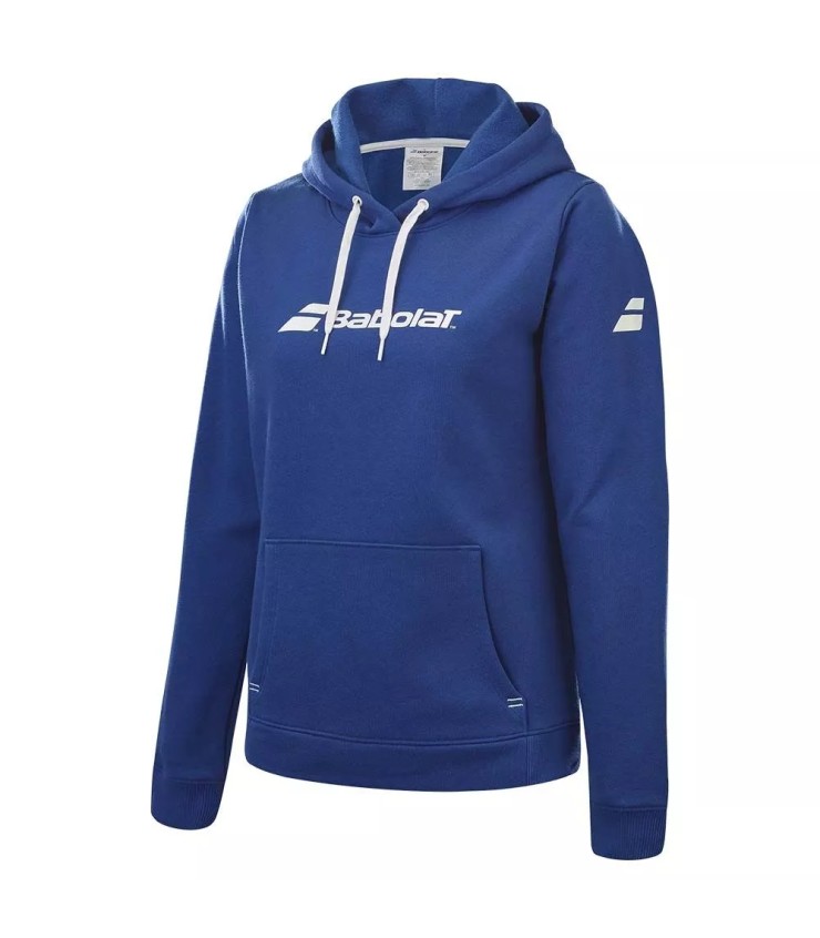 Babolat Exercise women's navy blue hoodie | Ipontennis