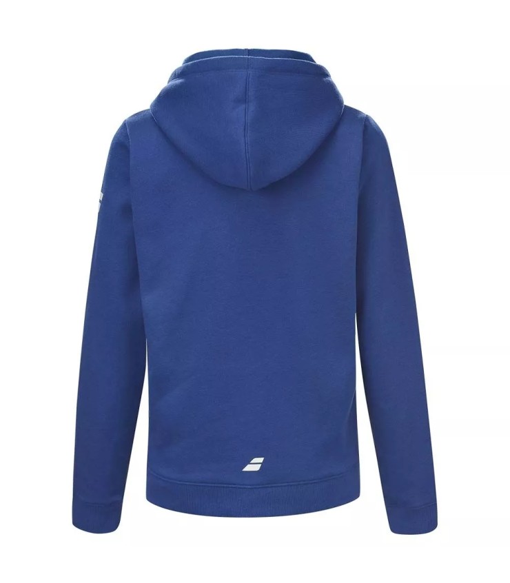 Sweat à capuche Babolat Exercise pour femme bleu marine | Ipontennis