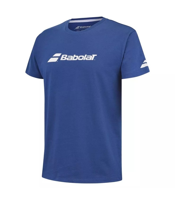 Babolat Exercise Navy Blue T-Shirt for Boys | Ipontennis