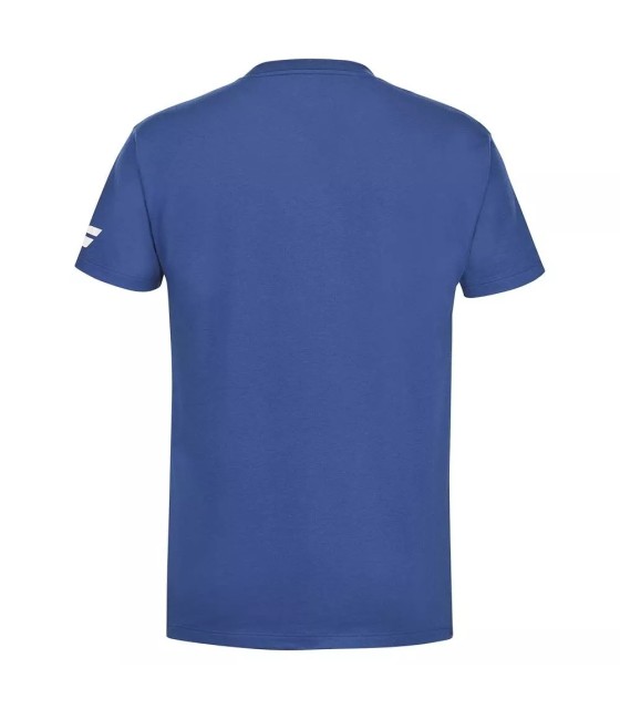Babolat Exercise Navy Blue T-Shirt for Boys | Ipontennis