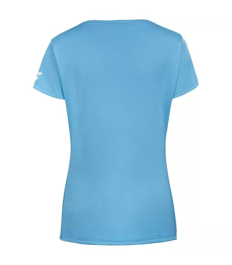 T-shirt Bleu Clair pour Fille Babolat Play Cap | Ipontennis
