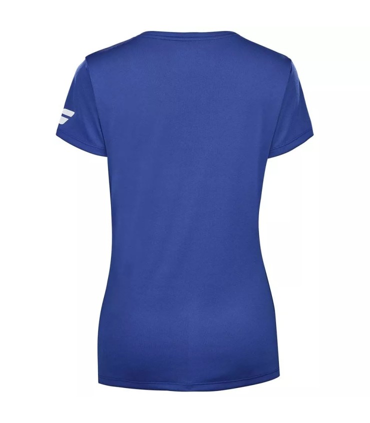 Camiseta Azul Marinho Babolat Play Cap para Menina | Ipontennis