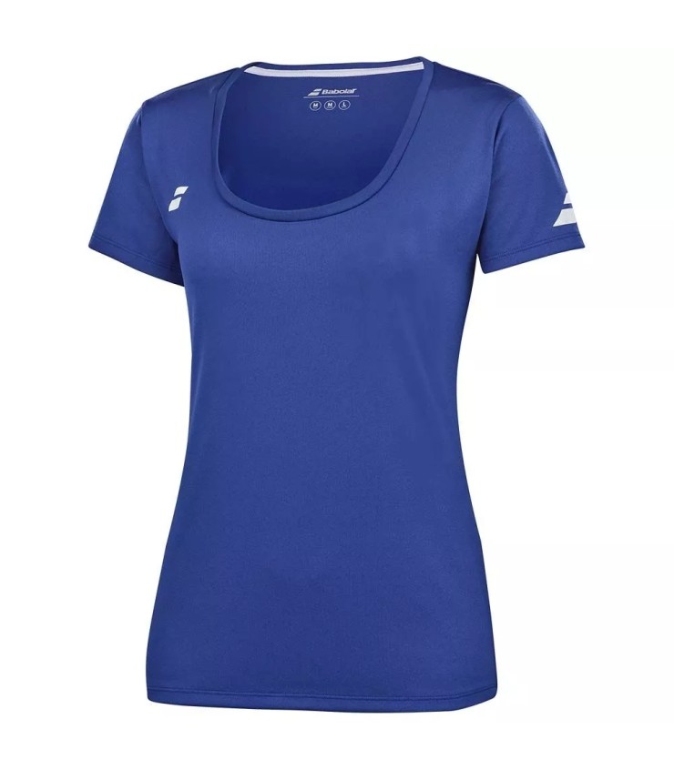 Camiseta Azul Marinho Babolat Play Cap para Menina | Ipontennis