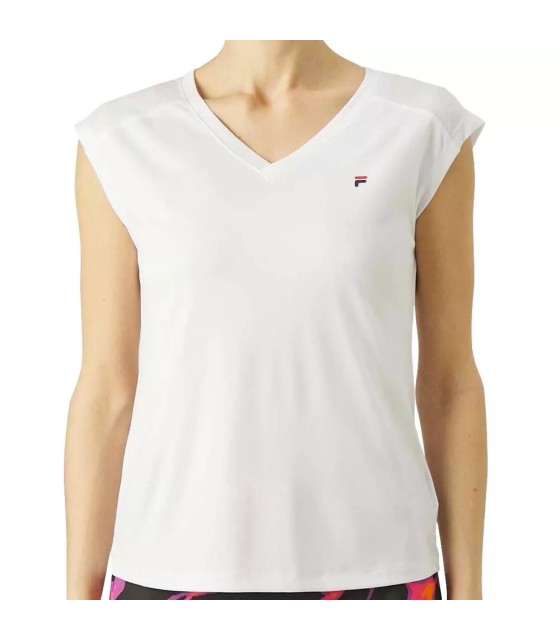 Camiseta Blanca Fila Maia para Mujer 2