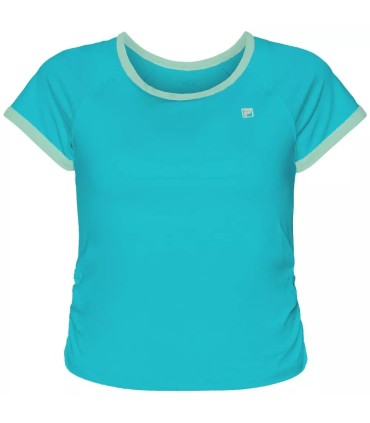 T-shirt turquoise Fila Ophelia pour femme | IPONTENNIS