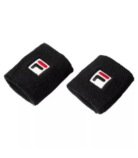 Muñequeras Fila Osten Negras x2 1