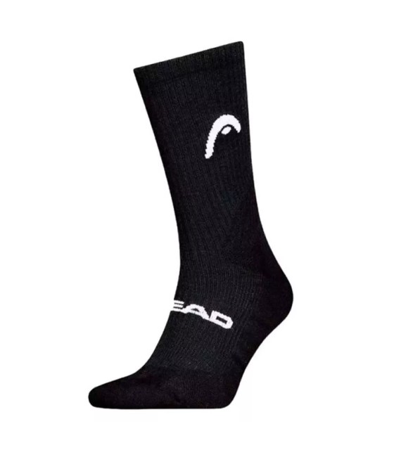 Chaussettes Noires de Performance Head pour Tennis