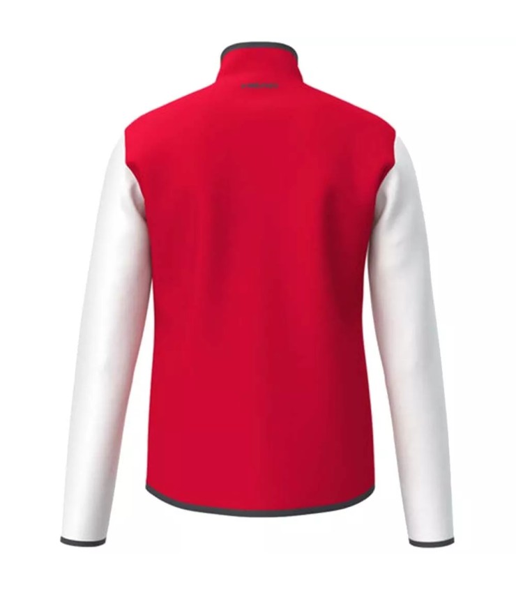 Veste Junior Head Club Rouge Blanc | IPONTENNIS