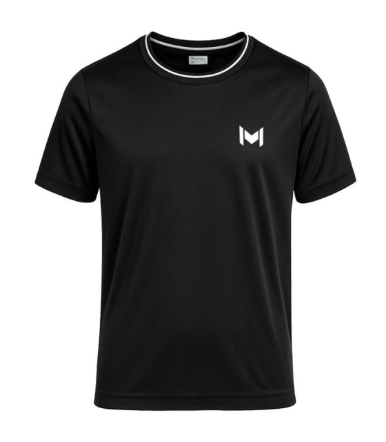 Camiseta Negra Tech Boy Mouratoglou 1