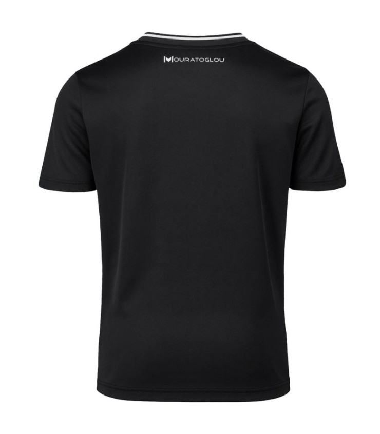 Schwarzes T-Shirt Tech Junge Mouratoglou 2