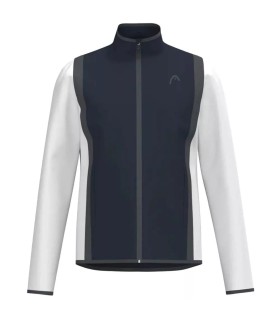 Veste Junior Head Club Bleu Marine Blanc | Ipontennis