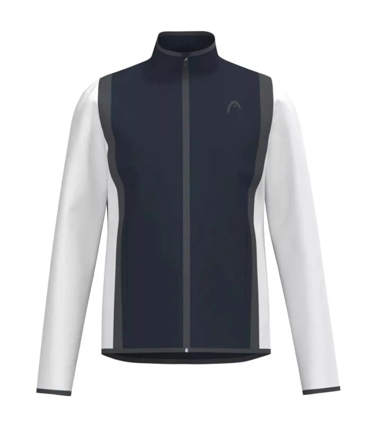 Giacca Junior Head Club Blu Marino Bianco | IPONTENNIS
