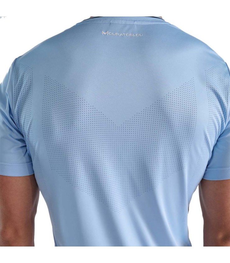 T-shirt mouratoglou gs m bleu clair 3