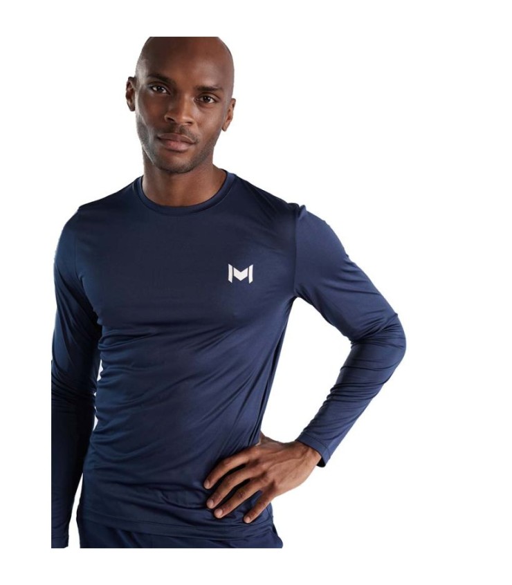T-shirt de manga longa marinha Mouratoglou 2