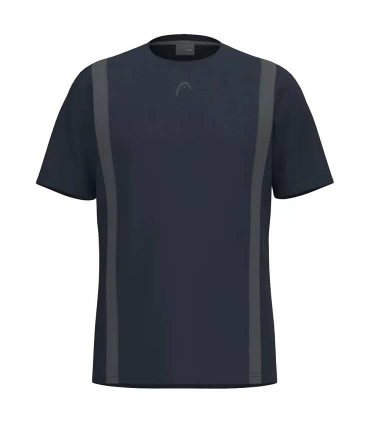 Camiseta azul-marinho Head Club Tech Junior | Ipontennis