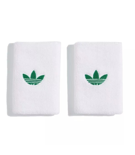 Muñequeras Adidas Originals Large Blanc Verde x 2 1
