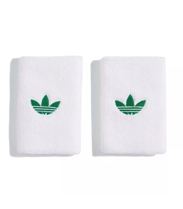 Muñequeras Adidas Originals Large Blanc Verde x 2 1