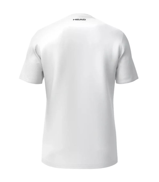 Camiseta Júnior Branca Head Club Tech | IPONTENNIS