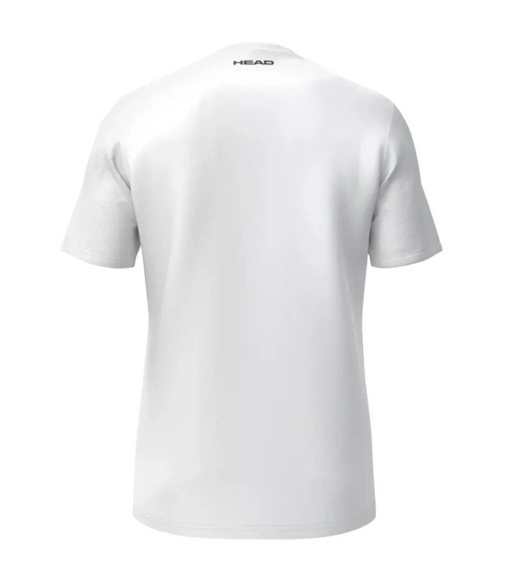 Camiseta Júnior Branca Head Club Tech | IPONTENNIS