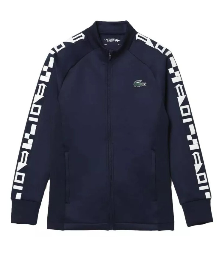 Jaqueta zippée Lacoste Tênis azul marinho 1