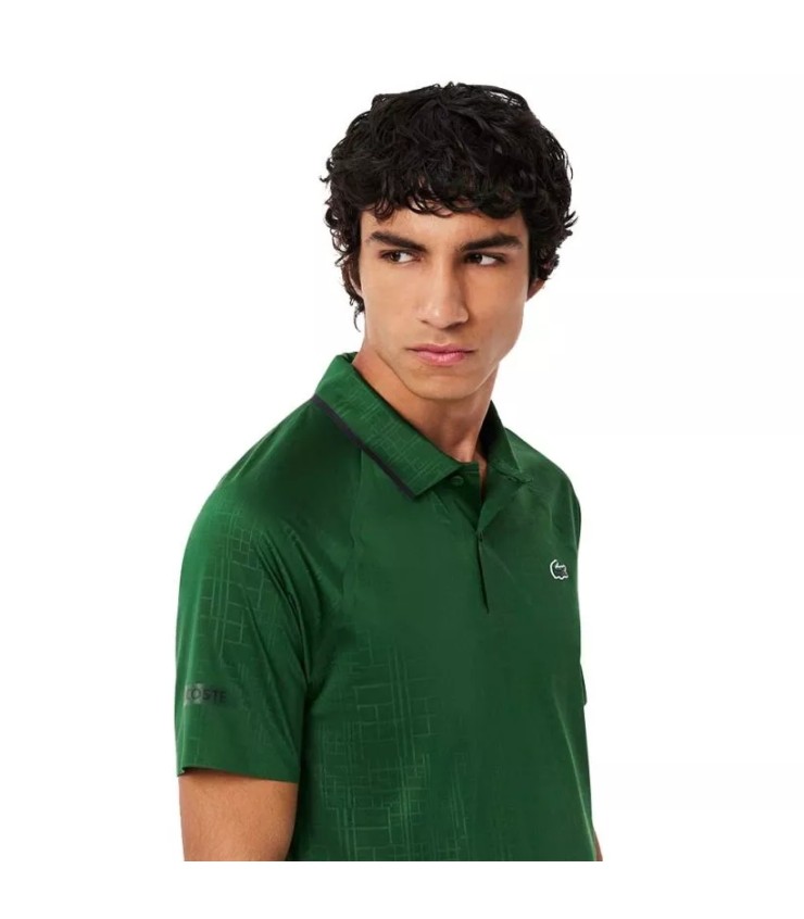 Polo de tennis Lacoste Novak Djokovic sur la piste verte 3